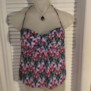 Catalina XL (16 - 18) halter tankini top